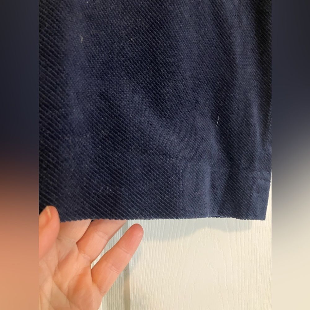 Talbots corduroy mini skirt, blue, excellent condition, size 14 P - Picture 2 of 3